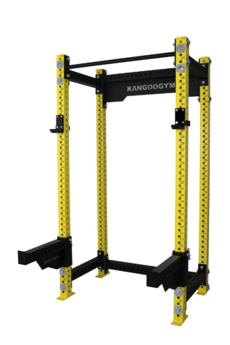 Power Rack 80x80x3 KG08 - Żółty